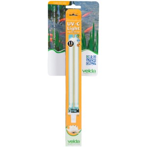 Velda UV-C PL Ersatzlampe, 13 Watt für Teichpumpen & Filter, zur Wasserklärung in Teichen.