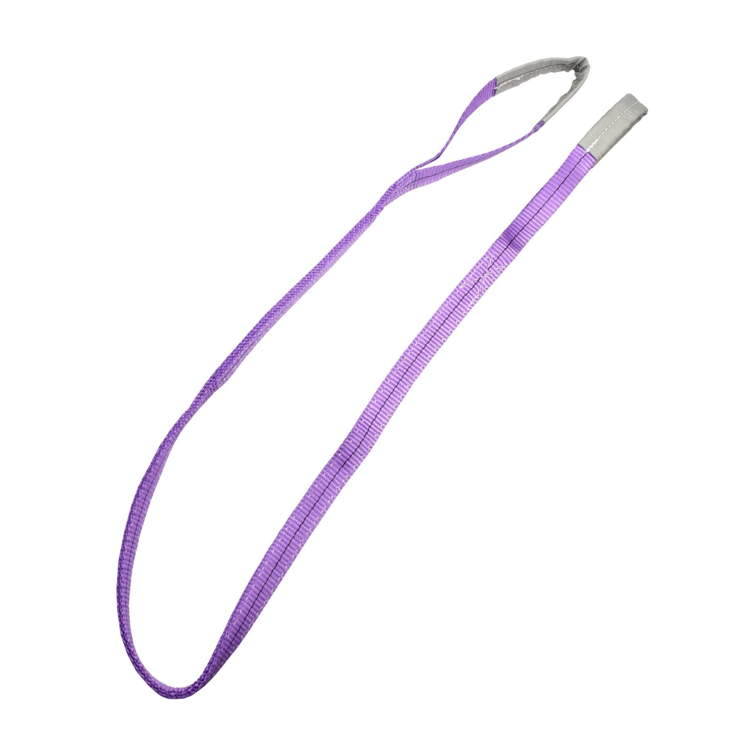 4 lila TRUTZHOLM Hebebänder, je 1000 kg Tragkraft, 1 m Länge. Textiles Anschlagmittel für sicheren Transport.