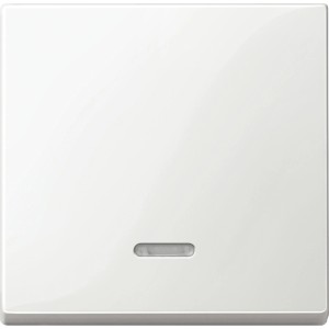 Merten Wippe System M in Polarweiß mit Kontrollfenster für Schalter & Taster.