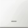 Merten Wippe System M in Polarweiß mit Kontrollfenster für Schalter & Taster.