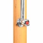 vidaXL Gartendusche Holz 40857_8