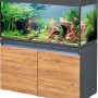 Eheim Aquarium-Kombination Incpiria 430 Graphit/Nature, 430 l, mit Unterschrank und LED-Beleuchtung.