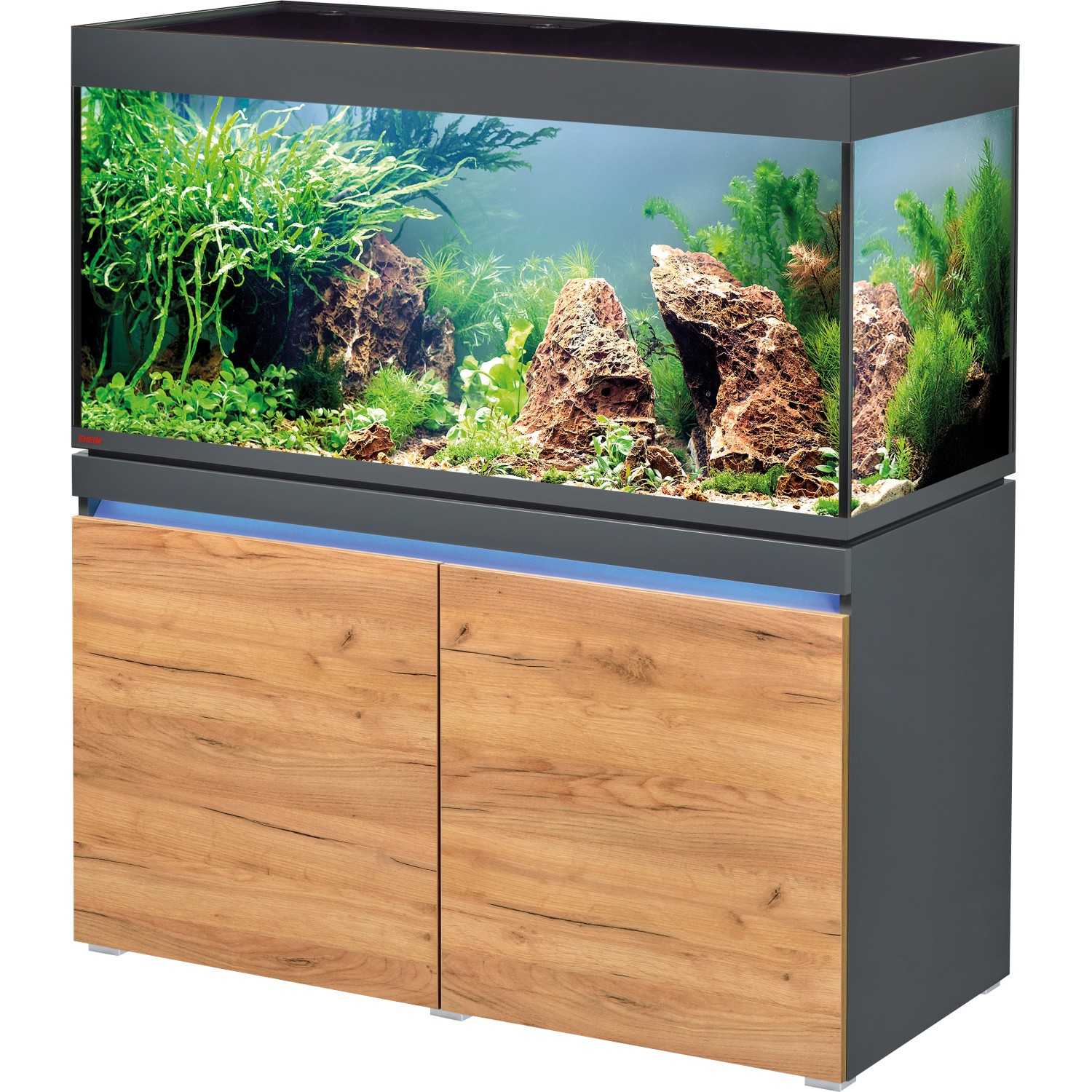 Eheim Aquarium-Kombination Incpiria 430 Graphit/Nature 430 l