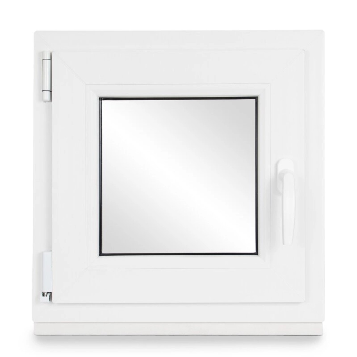 Neruli Kellerfenster Kunststoff Weiß Dreh-Kipp 70x70 cm BxH DIN Links 2 -Fa günstig online kaufen