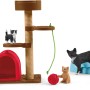 Schleich Farm World Spielset: Katzen, Kratzbaum, Häuschen und Zubehör für fantasievollen Spielspaß.