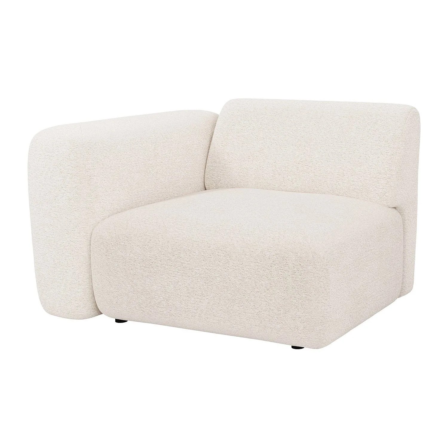 Vente-unique Sessel Mit Gerader Rückenlehne Pogni Weiß 103 cm