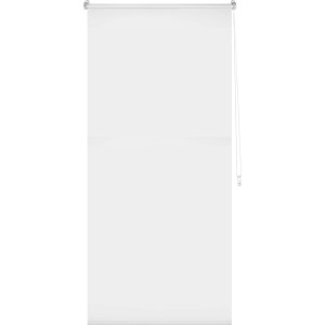 Weißes Tageslicht-Rollo Zamora, 60x175 cm, für Sichtschutz ohne Verdunkelung.