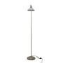 EASYLIGHT Stehlampe, gebogen, 159 cm, Messing Antik, E27, Jugendstil Design.
