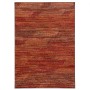 Pergamon Designer Teppich Samba in Terrakotta, 140x200cm. Kurzflorteppich mit Farbverlauf.
