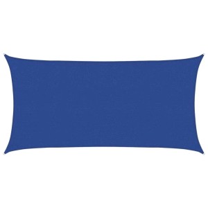 vidaXL Sonnensegel 160 g/m² Blau 2,5x4,5 m HDPE 311510