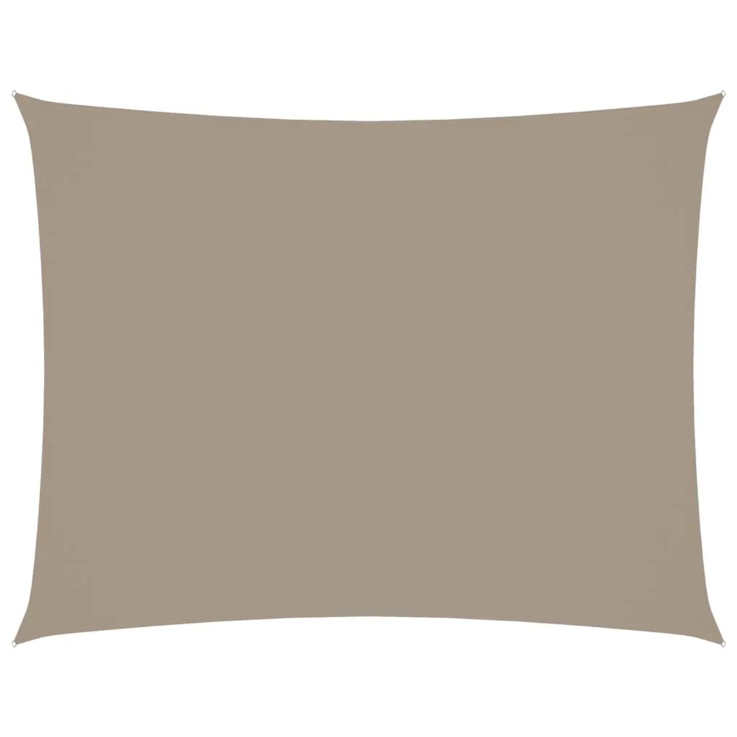 Furnicato Sonnensegel Oxford-gewebe Rechteckig 3x4 M Taupe