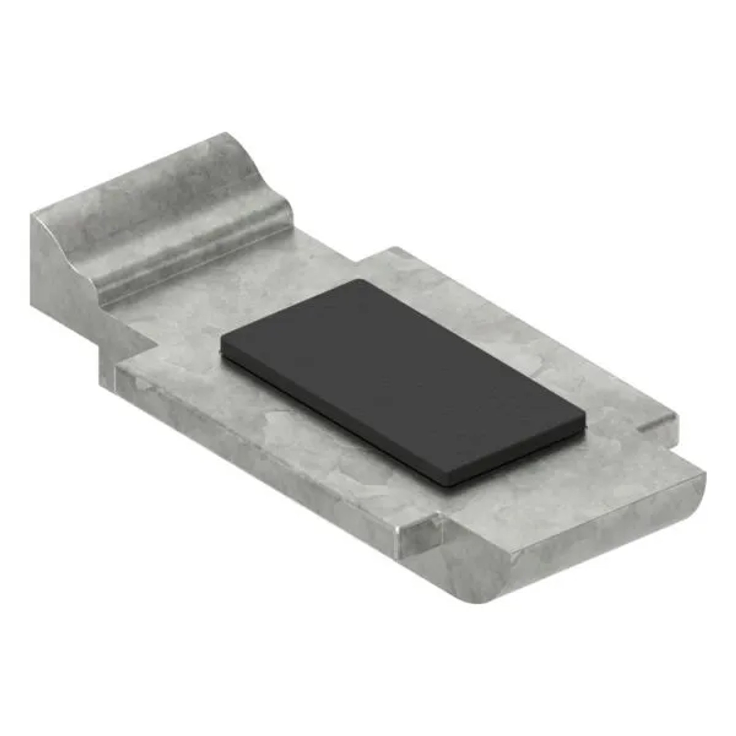 FeNau 1 Sicherungsboden Zu Glasklemme 52x52x32,5 mm AbZ Zink
