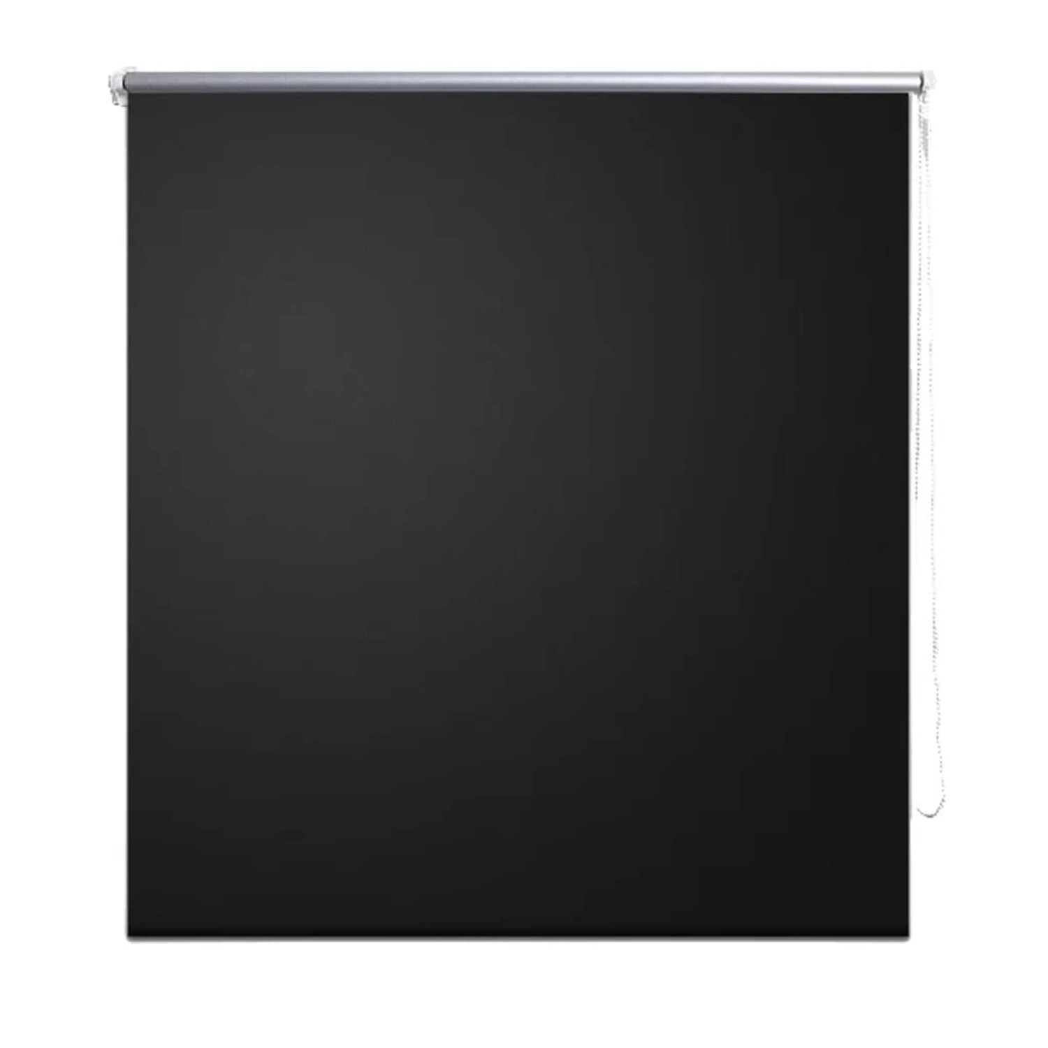 vidaXL Verdunkelungsrollo 140 x 230 cm Schwarz