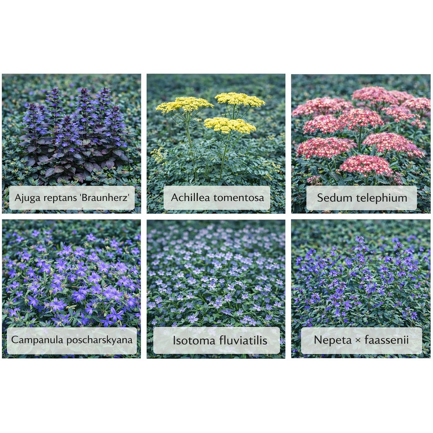 Themenset Bodendecker & Schottergarten Set à 18 Stück Topf ca. 9 cm