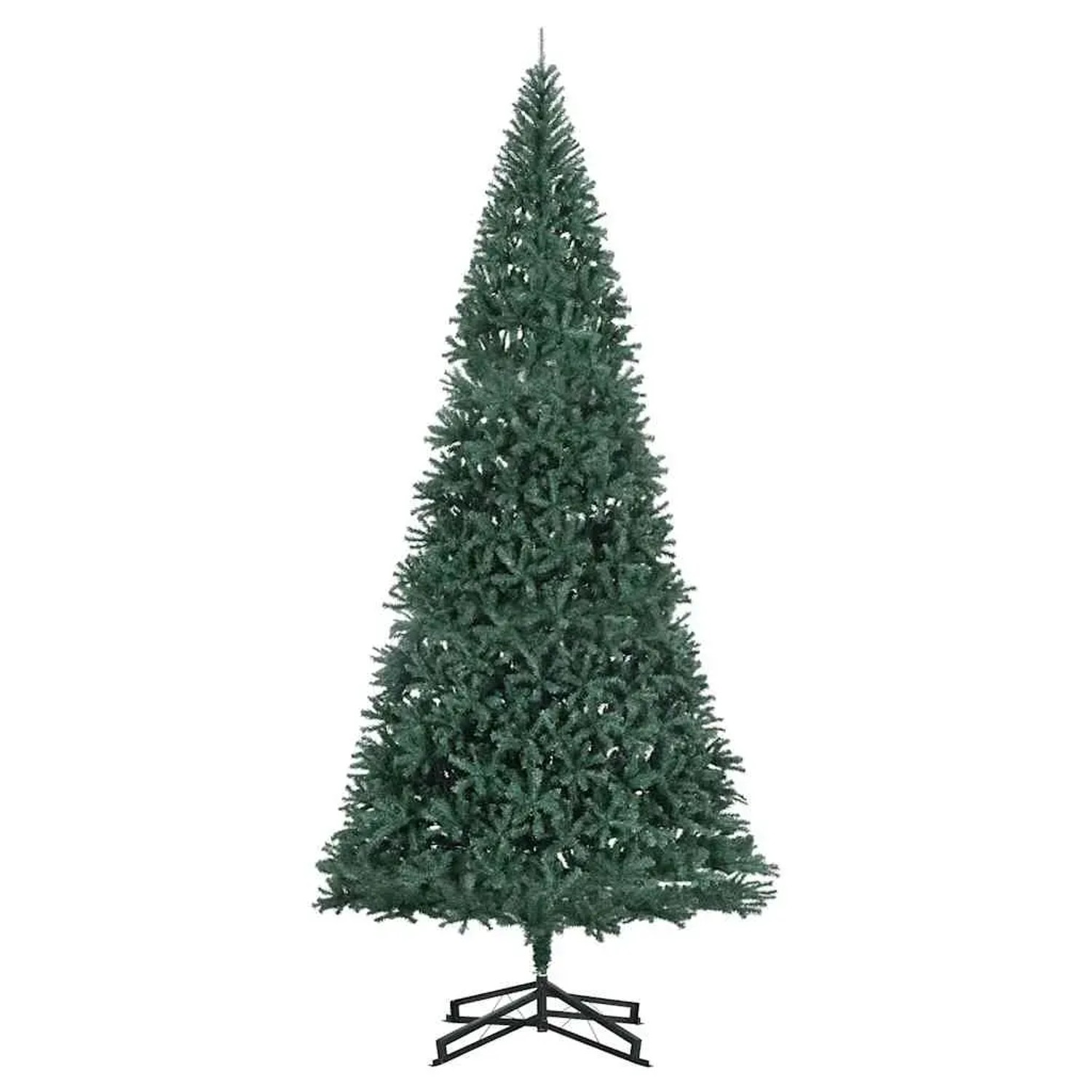 vidaXL Künstlicher Weihnachtsbaum mit Ständer Grün 500 cm PVC 42000877