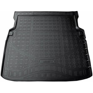 Schwarze Gummi Kofferraumwanne für Mercedes E-Klasse W211 (02-09), Autozubehör.
