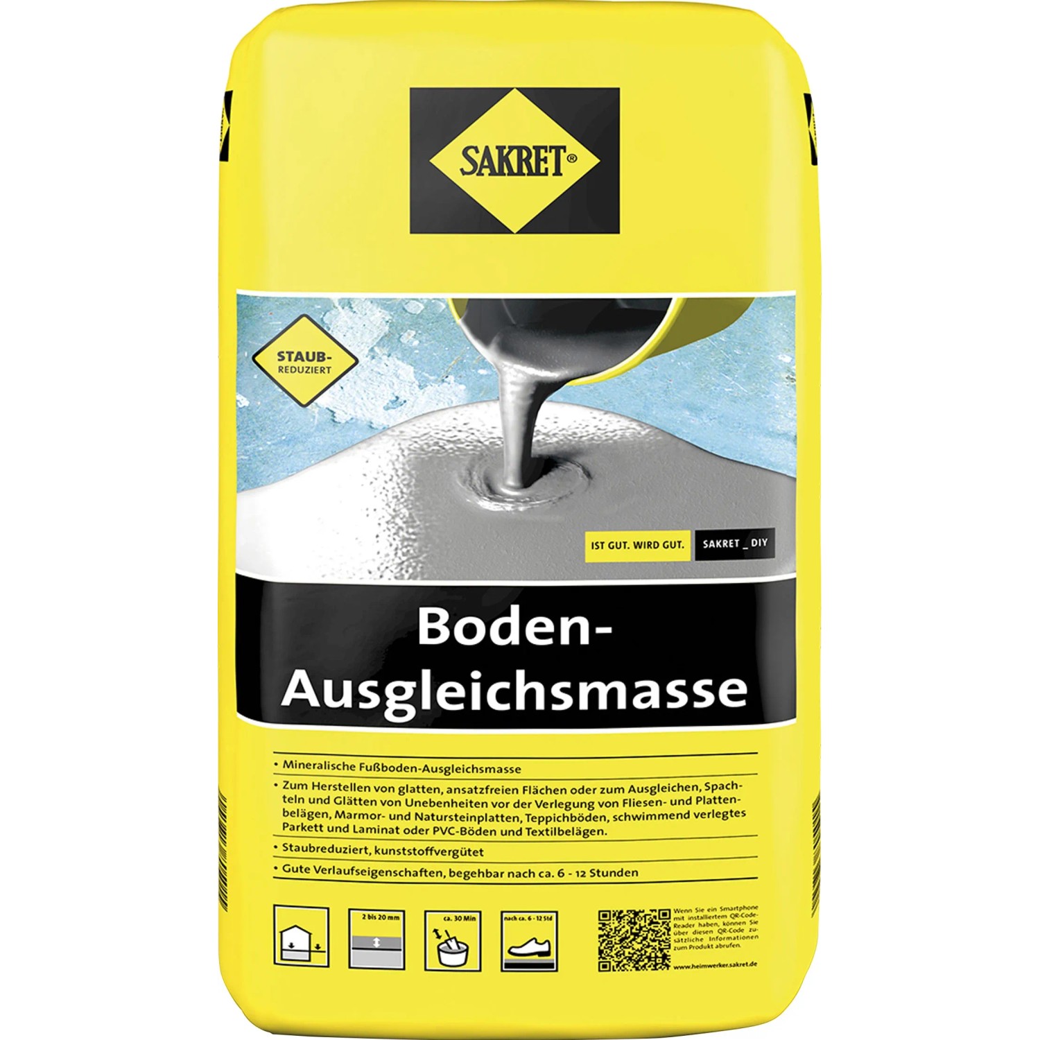 Sakret Boden Ausgleichsmasse 20 Kg 42 S cke 840 Kg 1 Palette Kaufen 