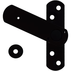 Braune Fenstersicherung Stuco-Safe für 1-flügelige Fenster mit Pilzkopf zur Erhöhung der Sicherheit.