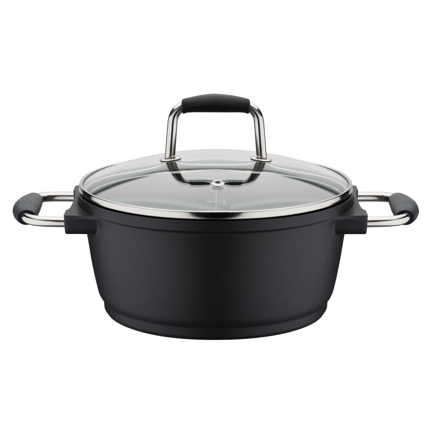 GSW Kochtopf SCALA mit Glasdeckel 24Cm