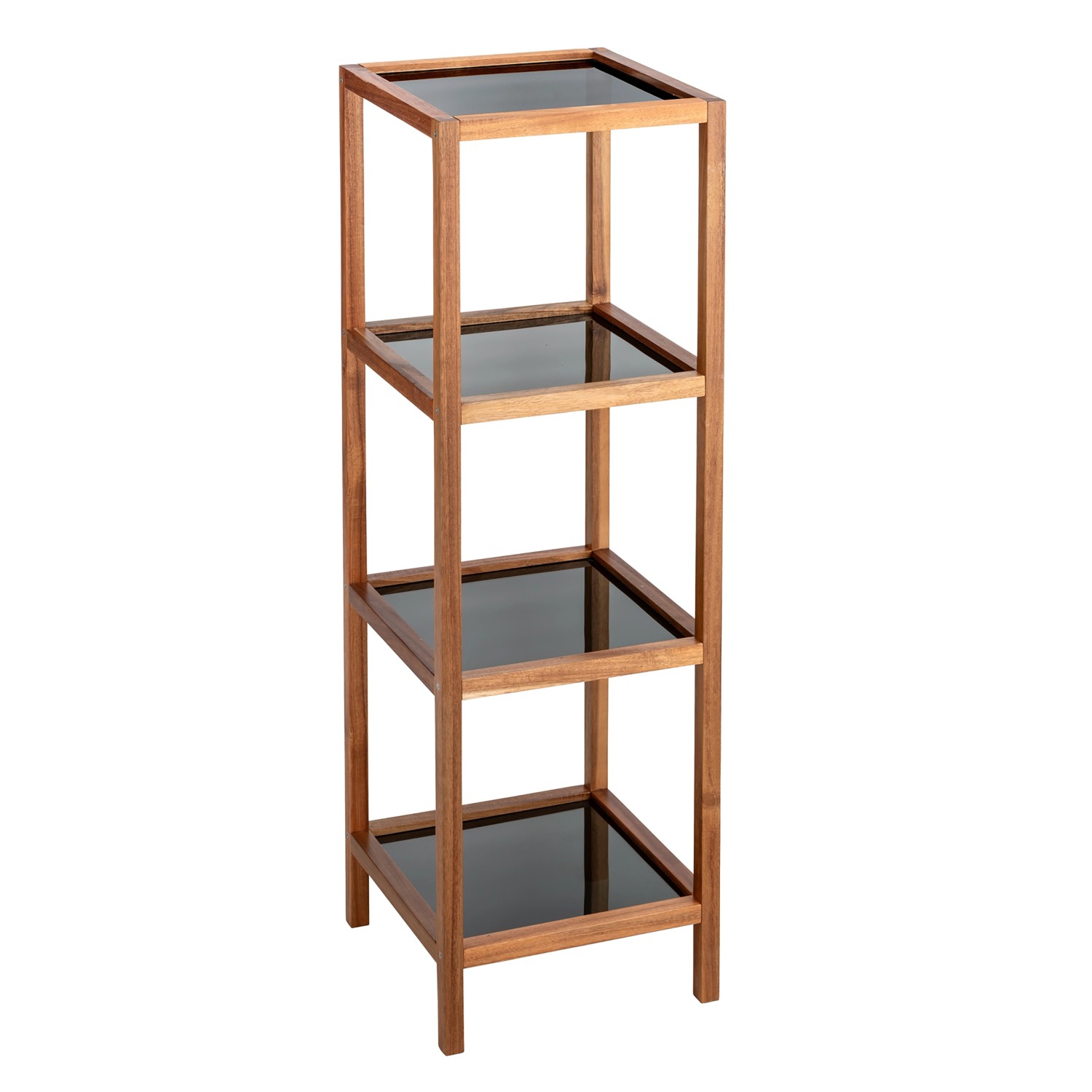Wenko Bad- und Wohnregal Fondi 4 Etagen 36 cm x 112 cm x 36 cm Akazie_2