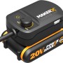 Worx MakerX Akku-Adapter HubX WA7161 mit 20V Akku. Zubehör für Akkugeräte mit USB-Port und Geschwindigkeitsregler.