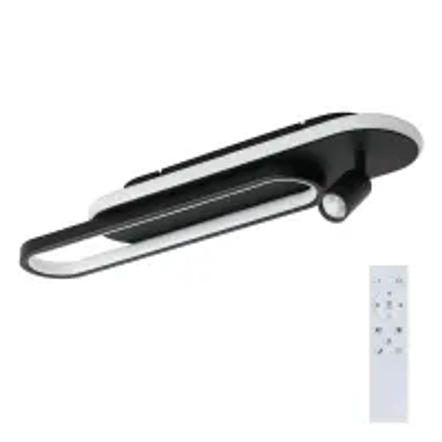 NETTLIFE LED Deckenleuchte aus Metal L60Schwarz