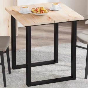 vidaXL Tischplatten 2 Stk. Kiefer, 70x35 cm, rechteckig. Holz-Ersatzplatten für Tische.