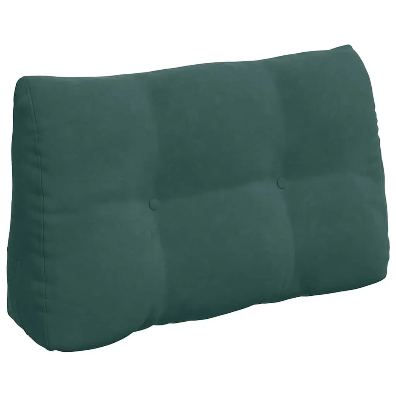 vidaXL Rückenkissen Dunkelgrün 80 x 24 x 50 cm Samt 42014431