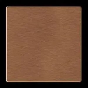 Gebürstete Kupfer Mosaikfliese aus Titan, Alloy Century-ti-ab, 98x98mm, ideal für Wandverkleidung.