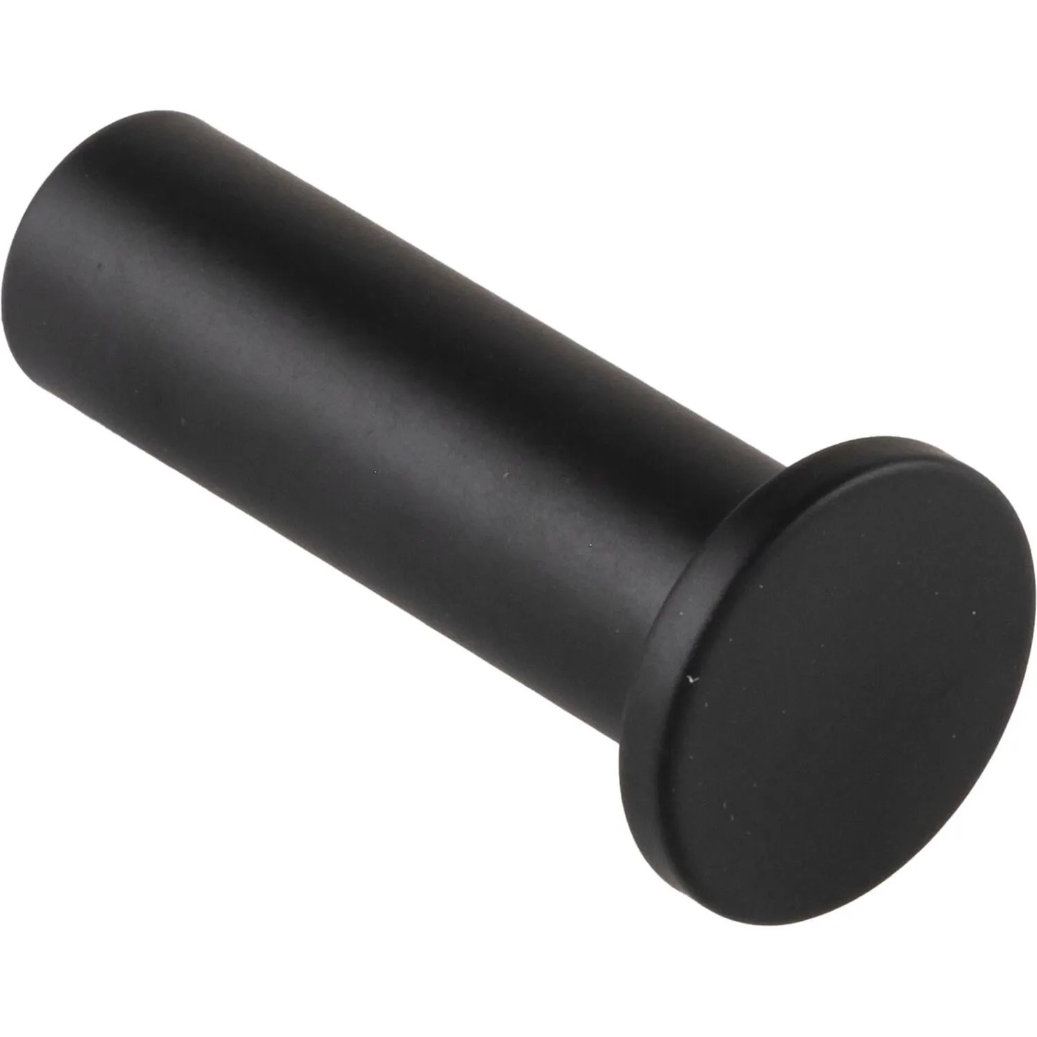 Technik Team Mantelhaken Erato Ø 22 mm Tiefe 49 mm Messing Schwarz Matt