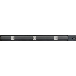Schwaiger Stromschiene MSLS1000, 100 cm, schwarz, zur flexiblen Stromversorgung. Adapter erforderlich.