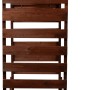 Massives Kaminholzregal Ligno von Dobar aus FSC®-Kiefernholz mit Bitumendach.