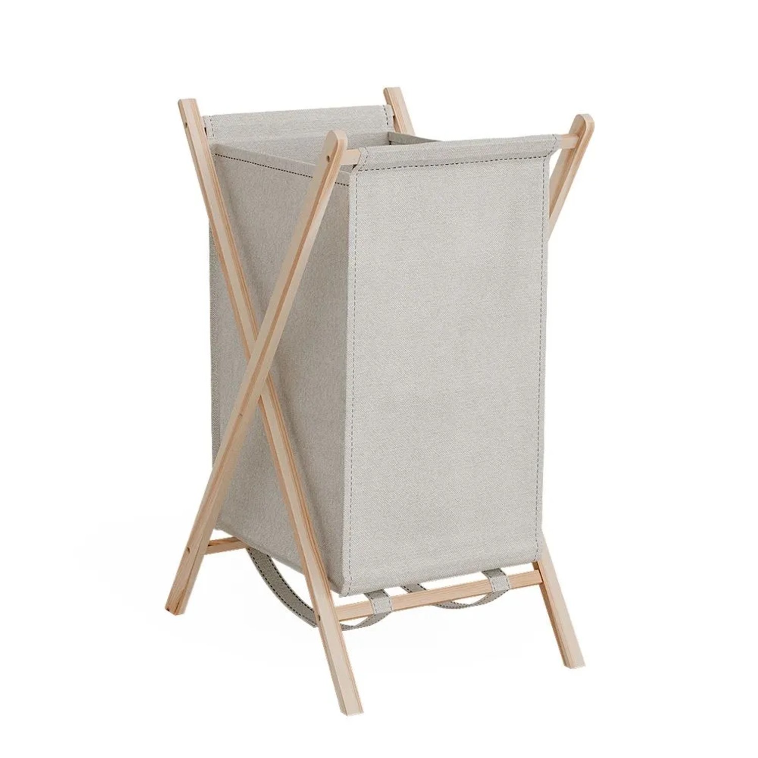 Vicco Wäschekorb Bruno Beige 40 x 64