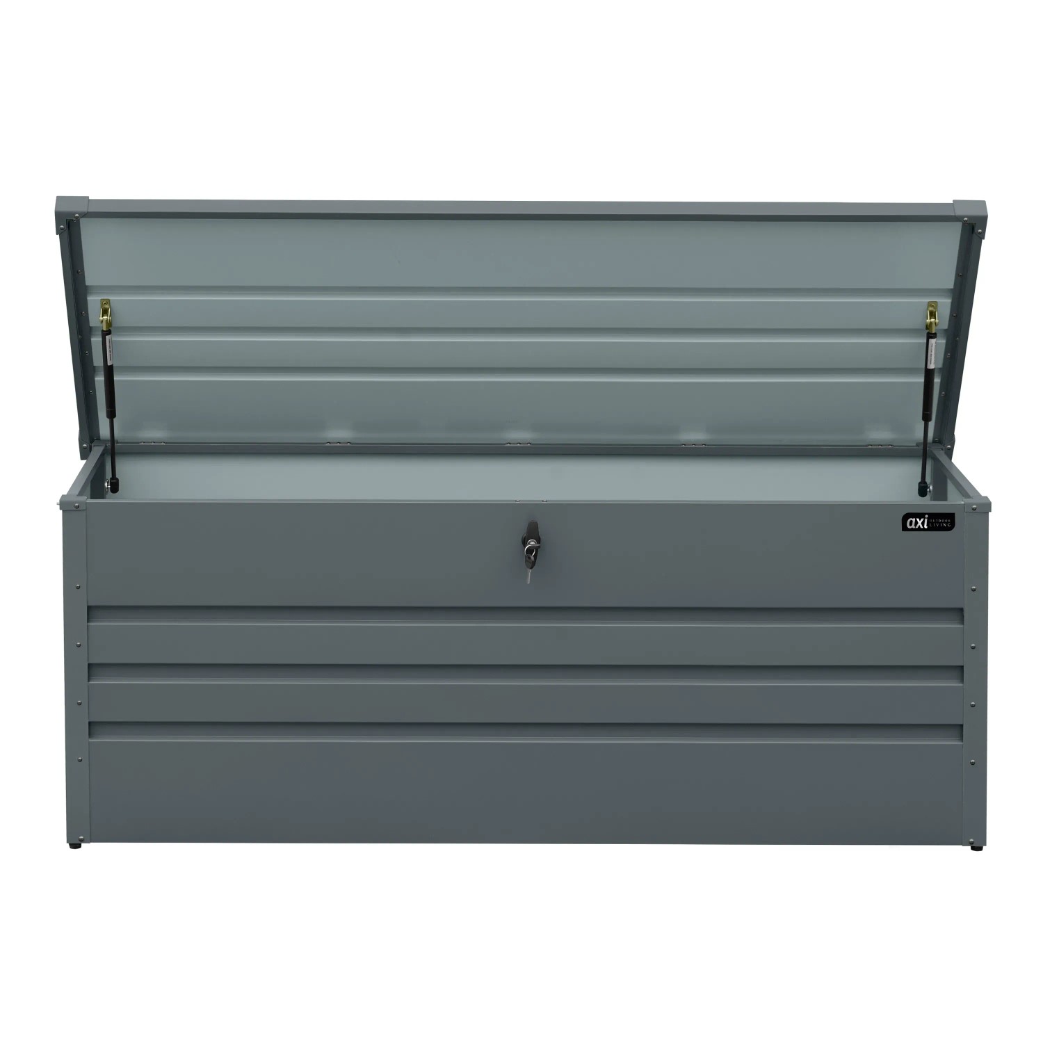 AXI Wasserdichte Gartenbox Miles 600 Metall Anthrazit kaufen bei OBI