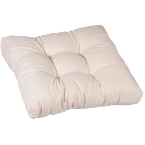 Beo Paletten-Sitzkissen, 60x60 cm, Creme. Sitzkissen für Palettenmöbel, ideal für Garten & Terrasse.
