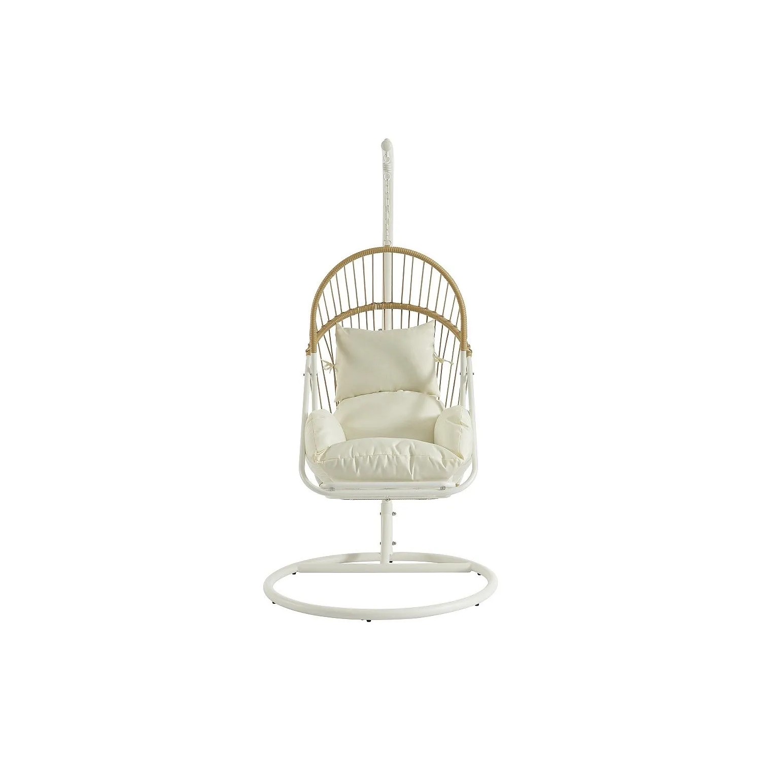Vente-unique Hängesessel Lutus Naturfarben Hell 103 cm
