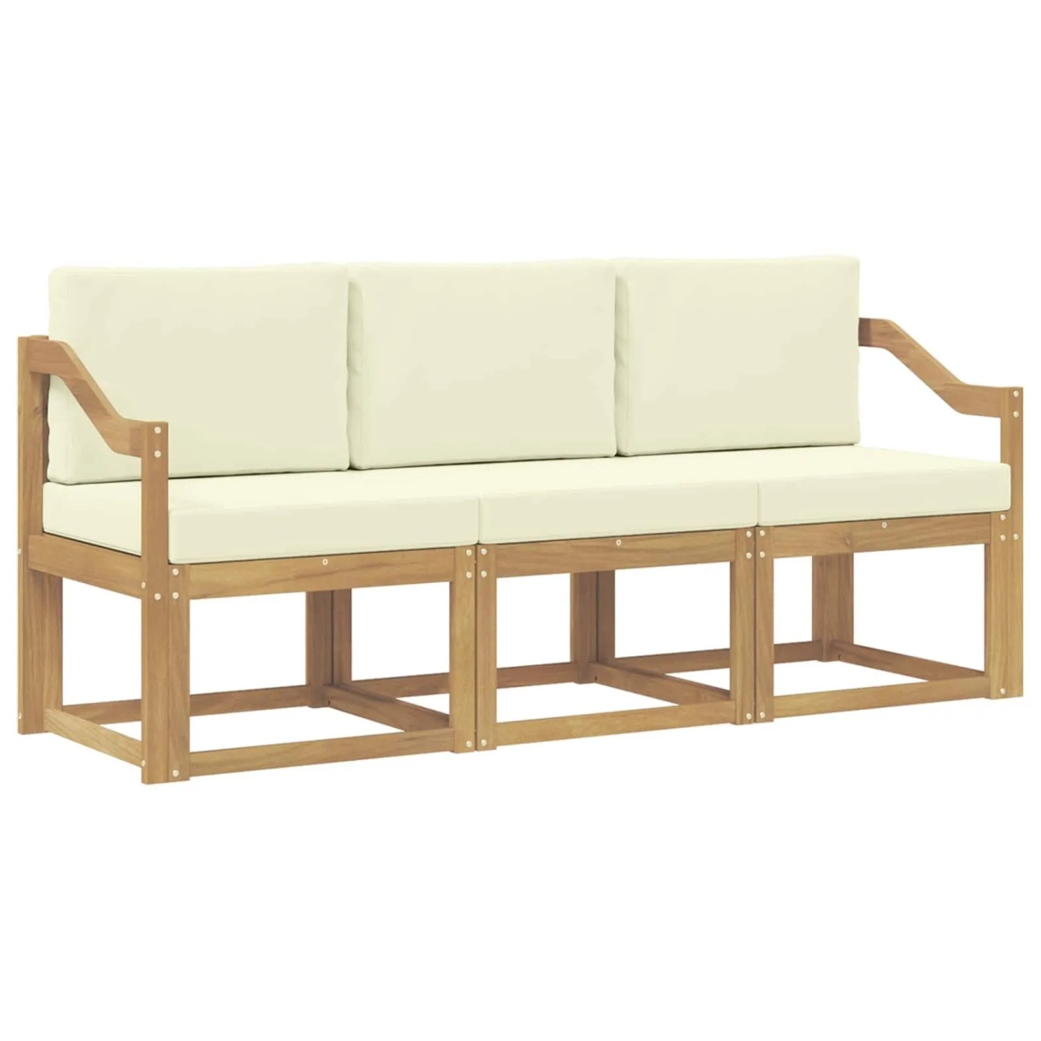 vidaXL Outdoor-Sofagarnitur 3-Tlg 3387189