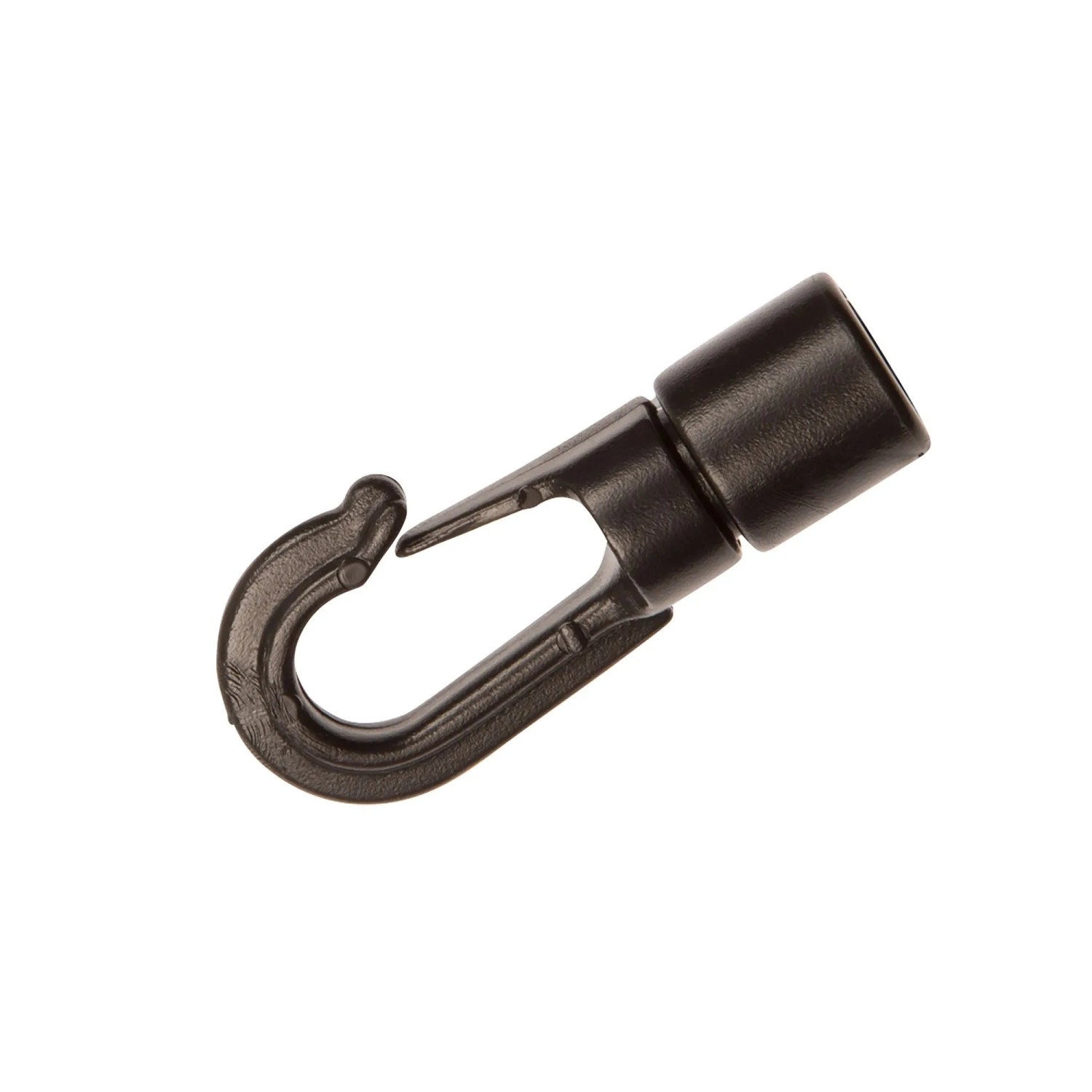 Conacord Patenthaken Kunststoff Länge 70 mm Schwarz