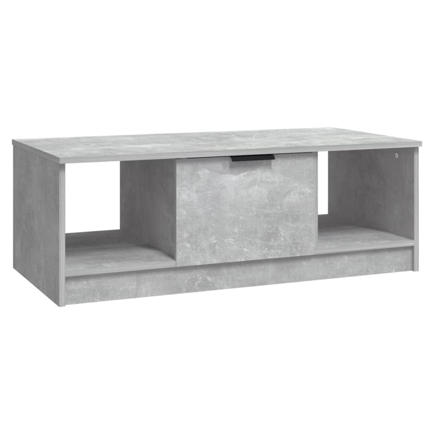 vidaXL Couchtisch Betongrau 102x50x36 cm Holzwerkstoff 811353 günstig online kaufen