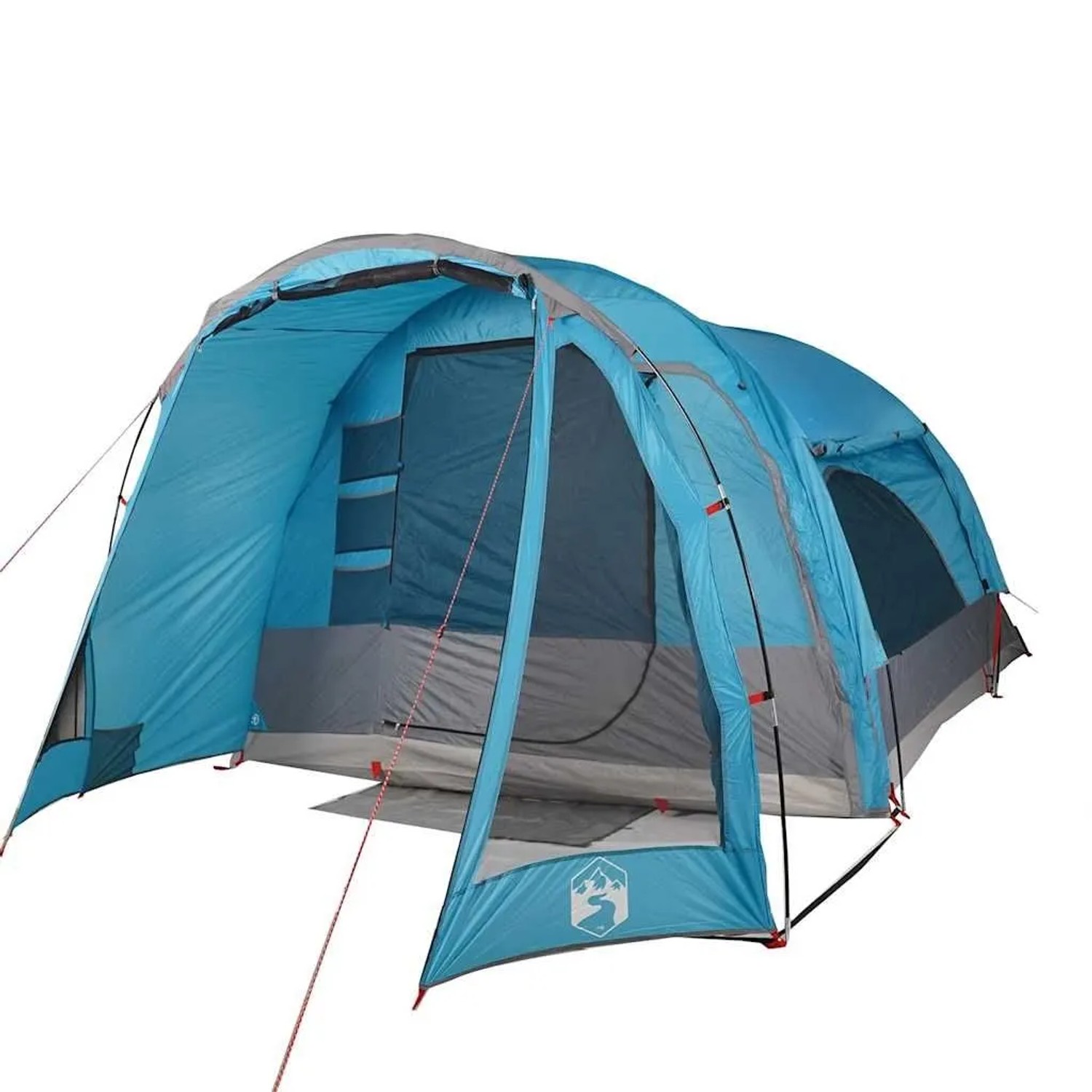 vidaXL Familienzelt 6 Personen Blau Wasserdicht 94732