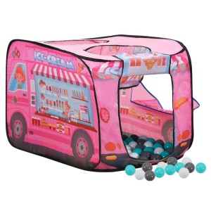 vidaXL Kinder-Spielzelt mit 250 Bällen Rosa 70x112x70 cm 3107752