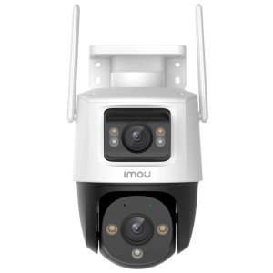 IMOU Überwachungskamera Cruiser Dual 10 MP PTZ WLAN Kamera mit Zwei Unabhängigen Objektiven und Nachverfolgung