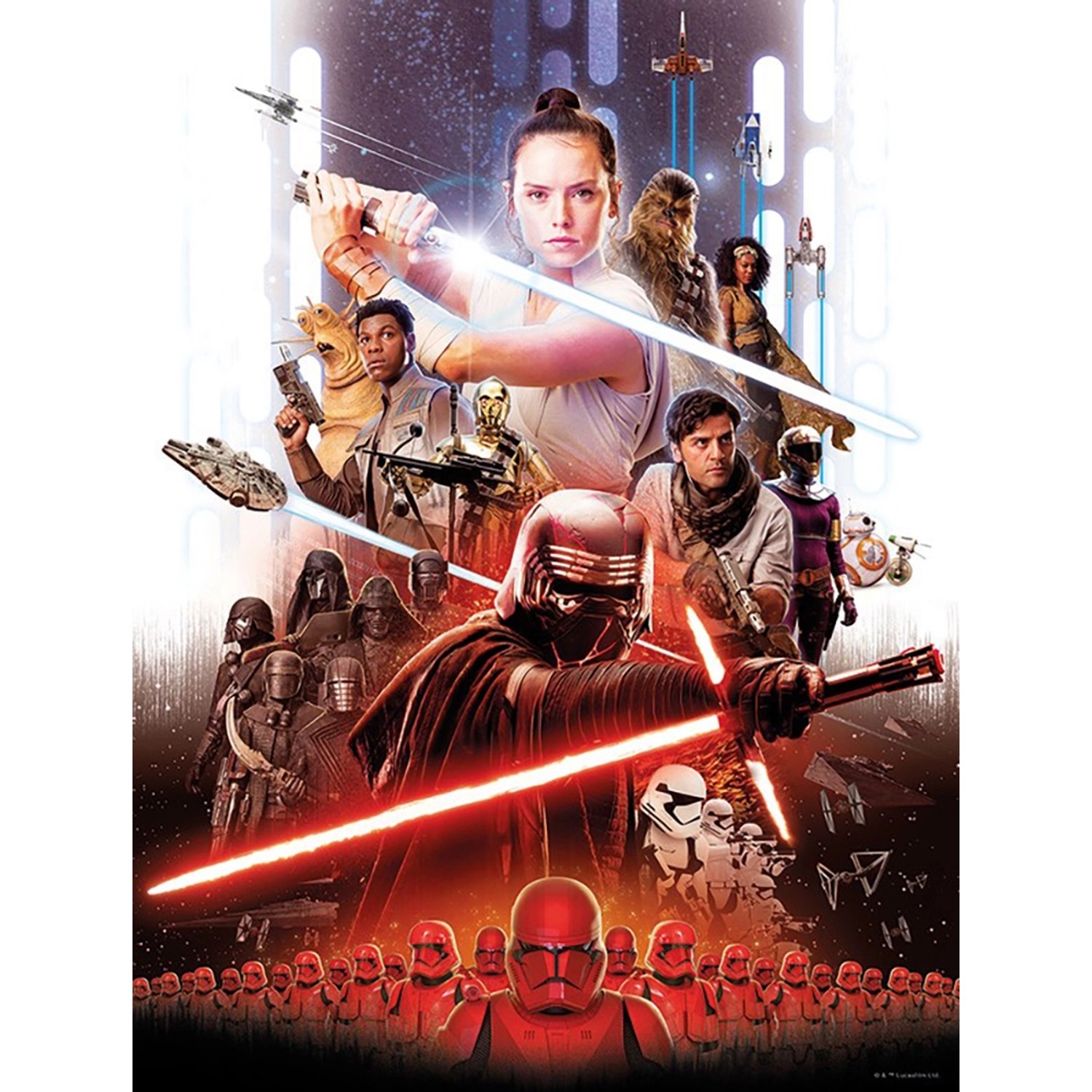 Komar Wandbild Star Wars Rey 30 x 40 cm