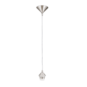 Orion Lightstyle Kabelaufhängung Grado, 110 cm, Satin. Pendelleuchte für individuelle Lampen.