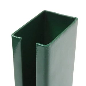 Galaflor Lange Bodenplatte für 60x40mm Pfosten Grün