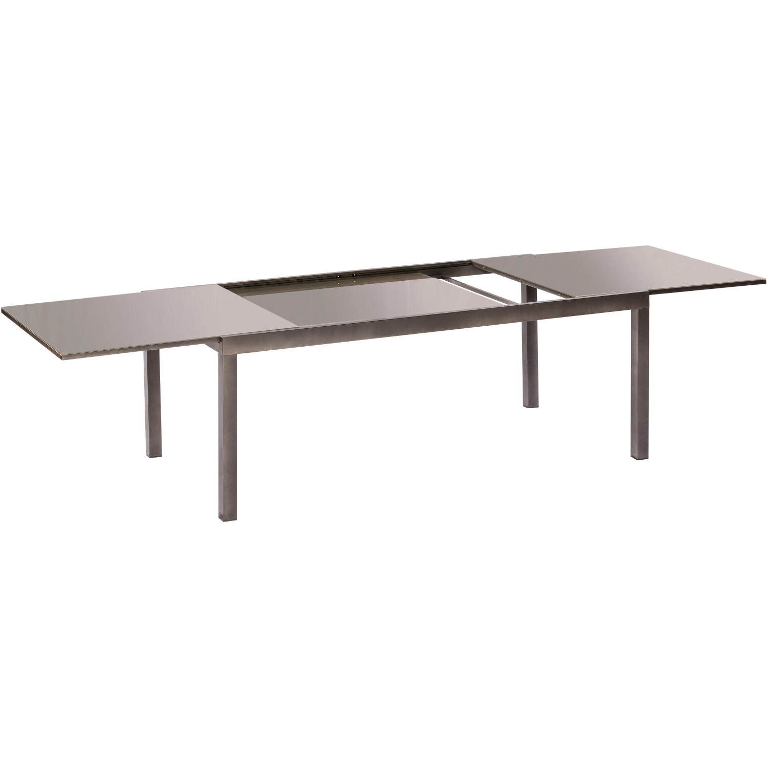 Merxx Gartentisch Rechteckig Grau 340 cm x 110 cm kaufen bei OBI