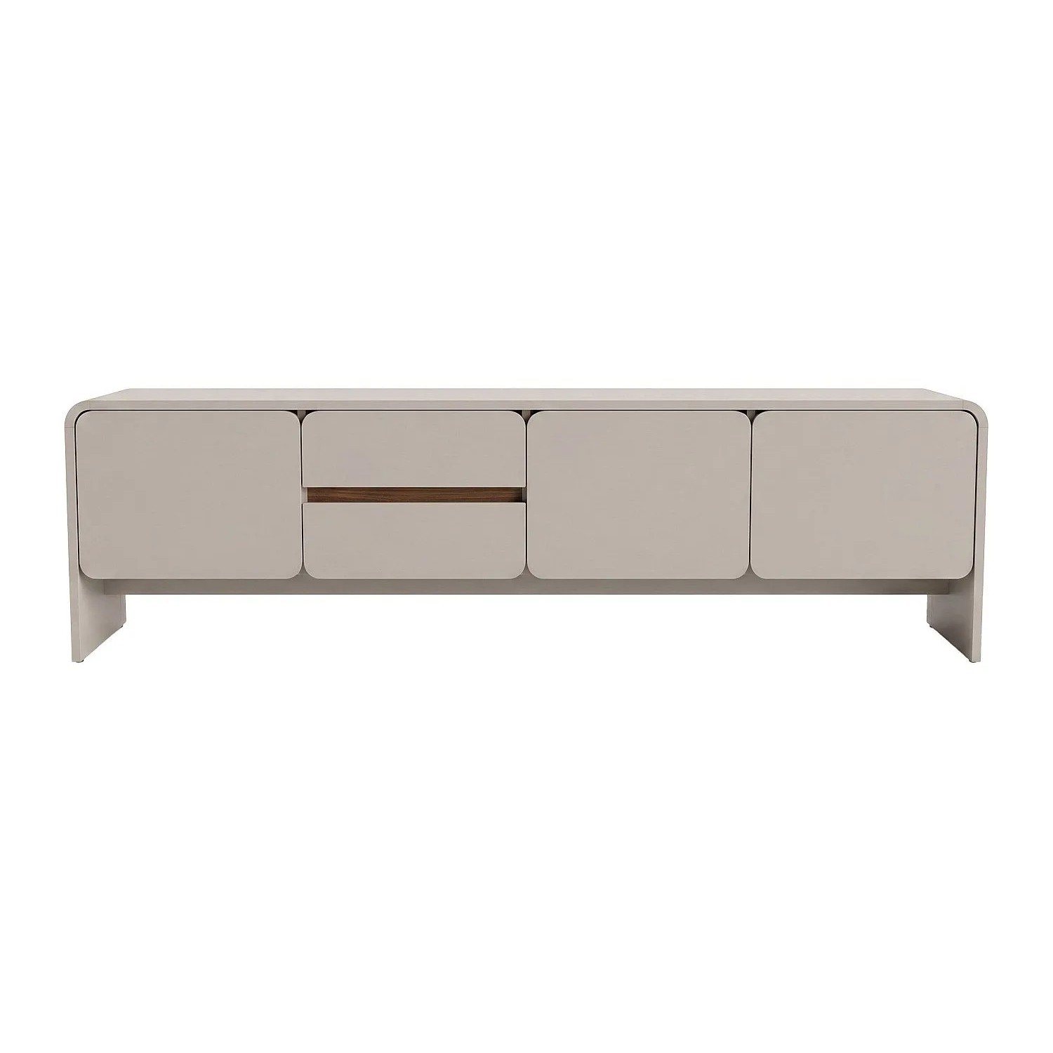Vente-unique Tv-Board Dysara Beige 180 cm