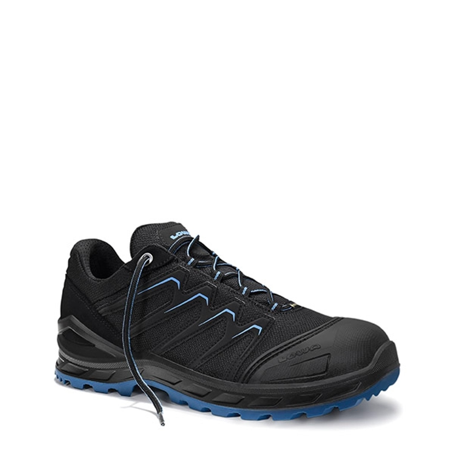 Elten Sicherheitshalbschuh Larrox Work Gtx Black-Blue Lo S3 Ci Gr. 48