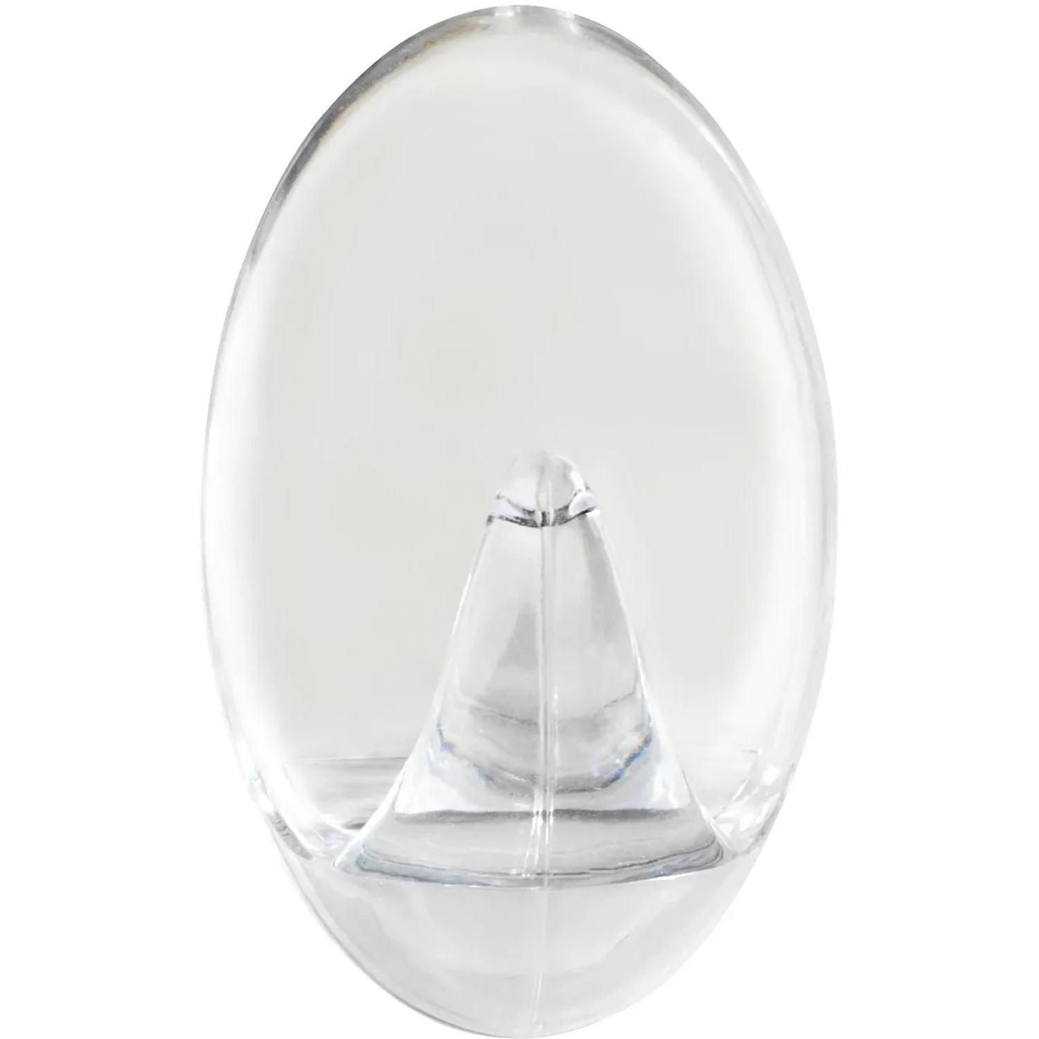 Transparenter Wenko Liliputhaken, 3er-Set. Selbstklebend und universell einsetzbar.