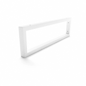 HEVVA Waschtischhalterung RHEIN 15 cm Hoch 50 cm Tief 1 Halter Weiß